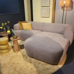 WoonMax Bank Edinburgh - 2 zits met arm links - chaise longue breed