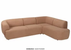 WoonMax Bank Edinburgh - 2 zits met arm links - chaise longue breed