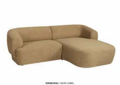 WoonMax Bank Edinburgh - 2 zits met arm links - chaise longue breed