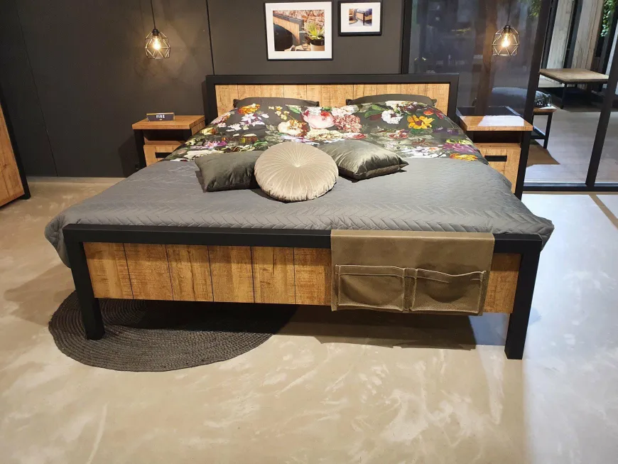 WoonMax Bedframe Fire mango - Diverse afmetingen