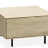 WoonMax Bijzettafel Famous Fresh Oak met lade