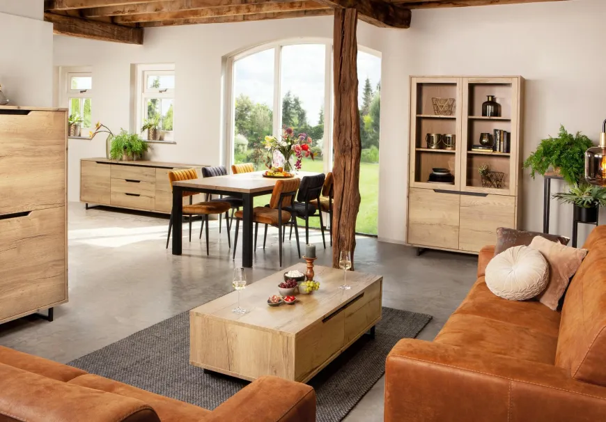 WoonMax Bijzettafel Puerto Natur showroommodel