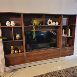 WoonMax Blackburn Mwand tv meubel Blond oak - Showroommodel compleet