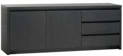 WoonMax Dressoir Milanello 2 deurs / 3 laden 212 cm