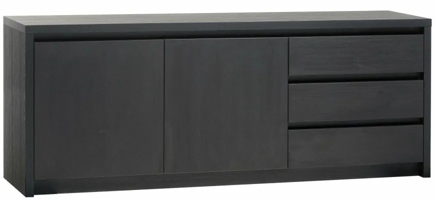 WoonMax Dressoir Milanello 2 deurs / 3 laden 212 cm