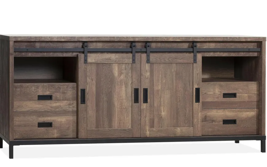 WoonMax Dressoir Stanley groot 2 deurs en 4 lades