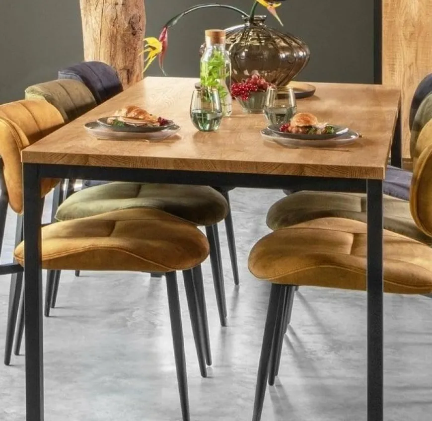WoonMax Eettafel Carriba Mango - 160 of 200 cm