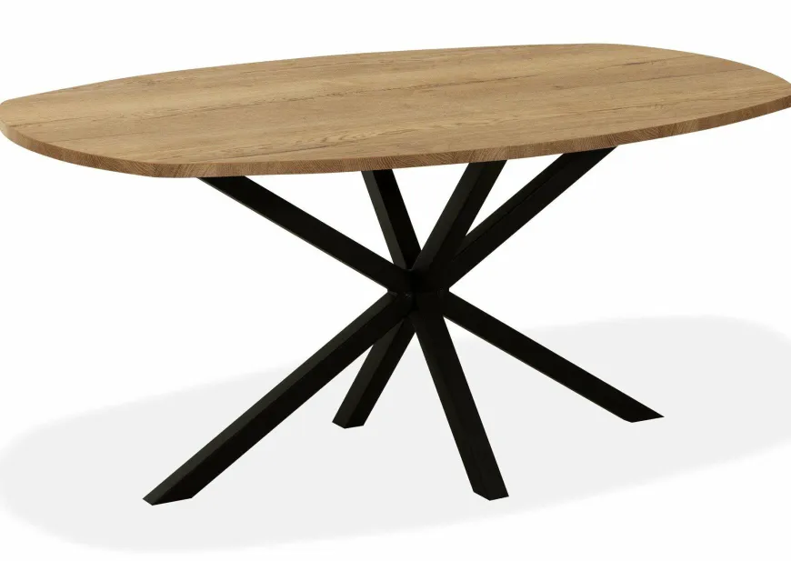 WoonMax Eettafel Kent Deens ovaal - 138, 160, 190 of 220 cm - Diverse kleuren