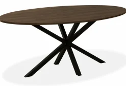 WoonMax Eettafel Kent ovaal - 138, 160, 180, 200 of 220 cm - Diverse kleuren
