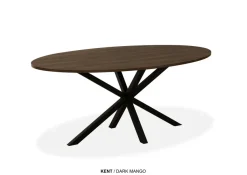 WoonMax Eettafel Kent ovaal - 138, 160, 180, 200 of 220 cm - Diverse kleuren