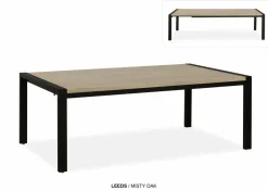 WoonMax Eettafel Lamulux Leeds uitschuifbaar Natur - Showroommodel