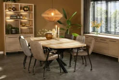 WoonMax Eettafel Mylo Deens Ovaal Lamulux uitschuifbaar - Diverse kleuren en 4 afmetingen