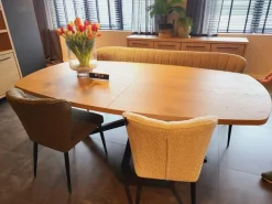 WoonMax Eettafel Mylo Deens Ovaal Lamulux uitschuifbaar - Diverse kleuren en 4 afmetingen