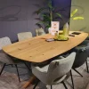 WoonMax Eettafel Nottingham eiken Deens Ovaal - 5 afmetingen - Diverse kleuren