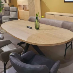WoonMax Eettafel Organisch Orion - 4 afmetingen - Diverse kleuren