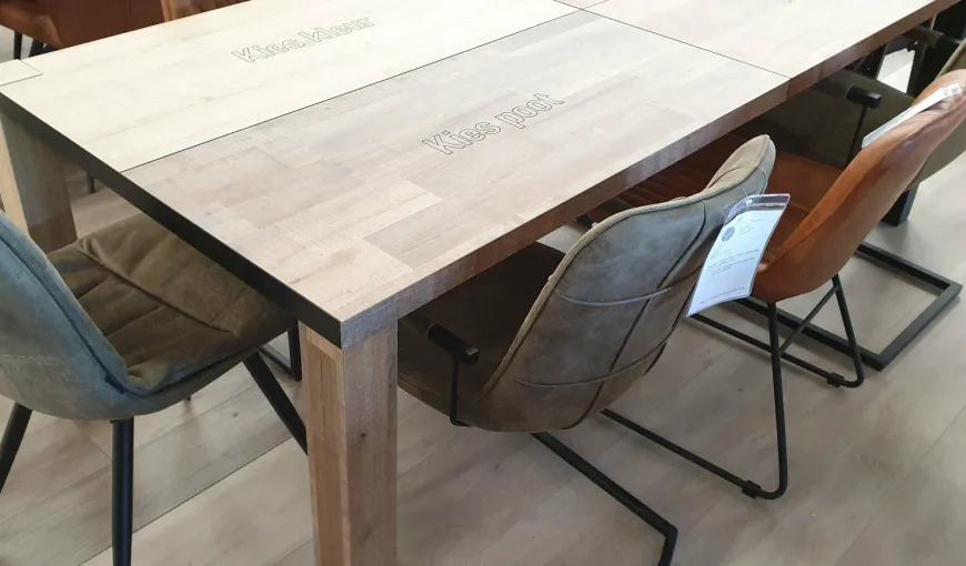 WoonMax Eettafel Sandwich Lamulux met vele opties
