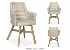 WoonMax Eettafel stoel Asher met vele mogelijkheden