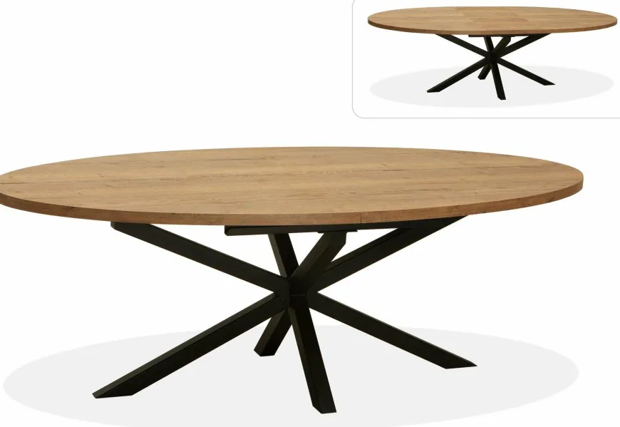 WoonMax Eettafel Vaiana Lamulux uitschuifbaar - Diverse kleuren en 4 afmetingen