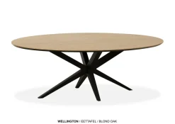 WoonMax Eettafel Wellington Ovaal Lamulux - Diverse kleuren en afmetingen