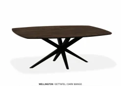 WoonMax Eettafel Wellington Deens Ovaal Lamulux - Diverse kleuren en afmetingen