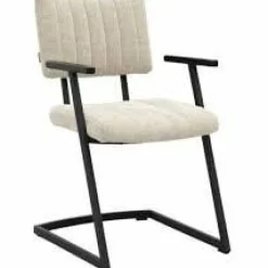 WoonMax Eettafelstoel Mats Miami - Ash, Zwart of Toffee