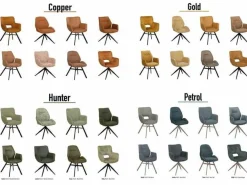 WoonMax Eettafelstoel Hardin - Diverse kleuren
