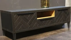 WoonMax Gamma TV meubel - 2 deurtjes, 1 lade en 1 open vak