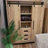 WoonMax Opbergkast Cottage Natur 135 cm - Showroommodel