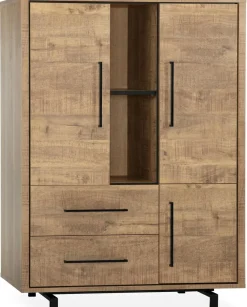 WoonMax Opbergkast Westport Lamulux Mango - 120 cm breed