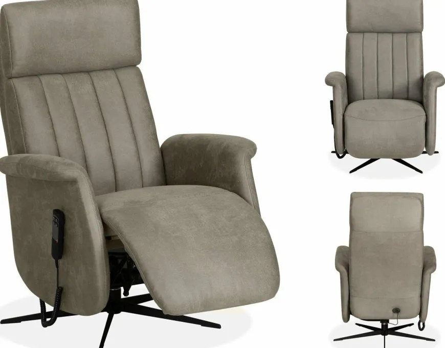 WoonMax Relaxfauteuil Brussel - 4 kleuren Chicago