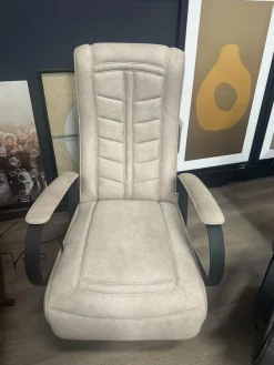 WoonMax Relaxfauteuil Queen Cabrio Antraciet handbediening - Showroommodel - Copy