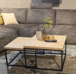 WoonMax Salontafel Floris set van 2 XL - diverse kleuren