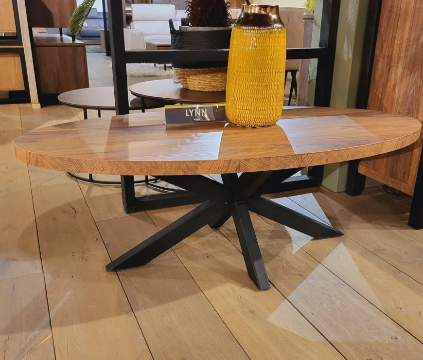 WoonMax Salontafel ovaal Lynn - Diverse kleuren