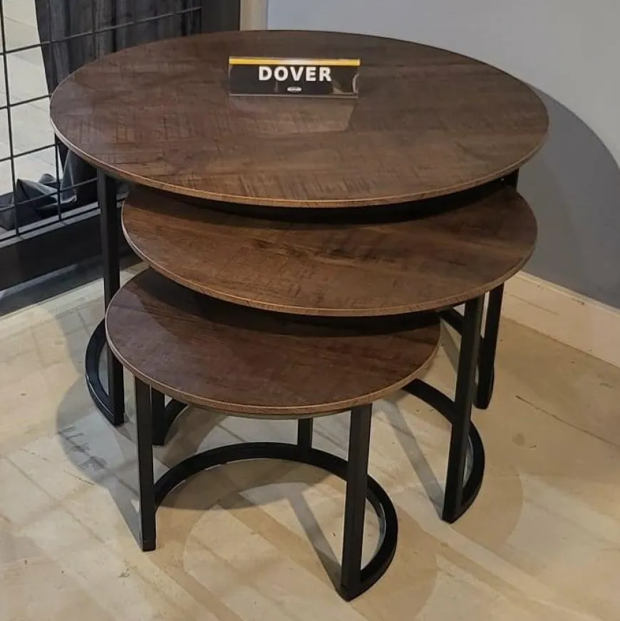 WoonMax Salontafel set van 3 Dover Lamulux - diverse kleuren
