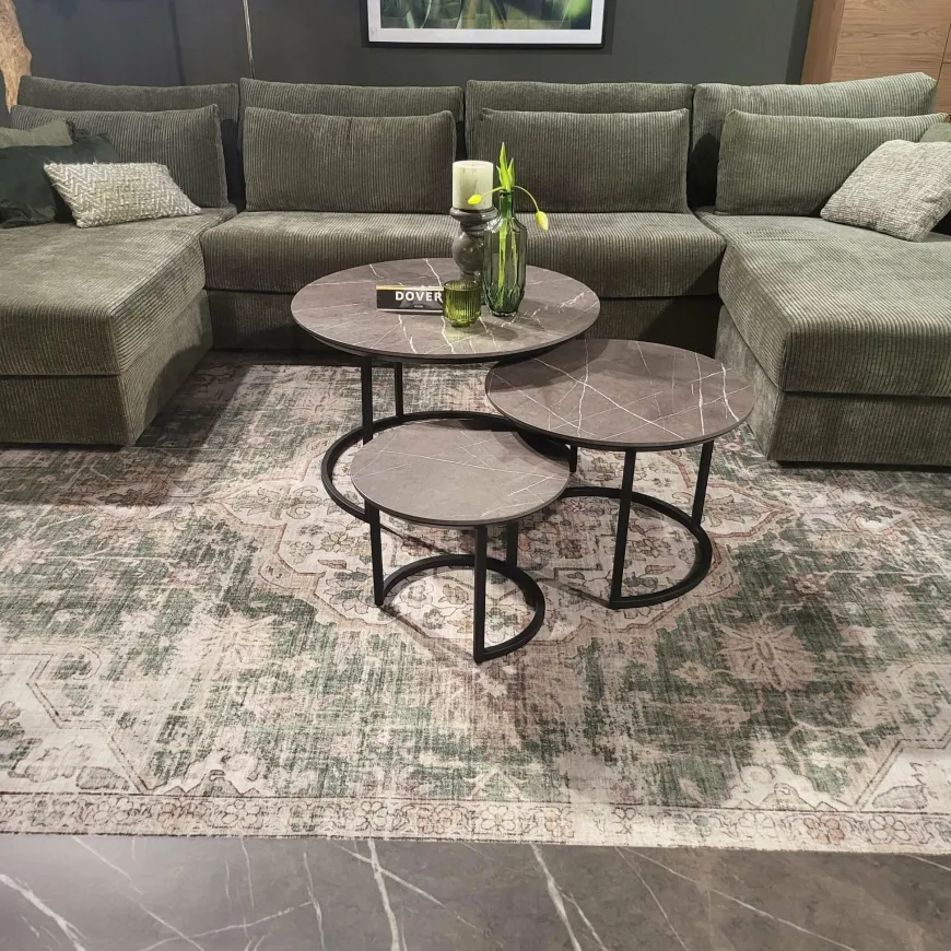 WoonMax Salontafel set van 3 Dover Lamulux - diverse kleuren