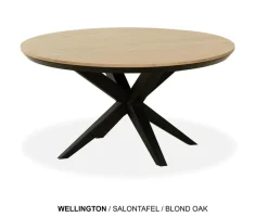WoonMax Salontafel Wellington rond Lamulux - 80 cm