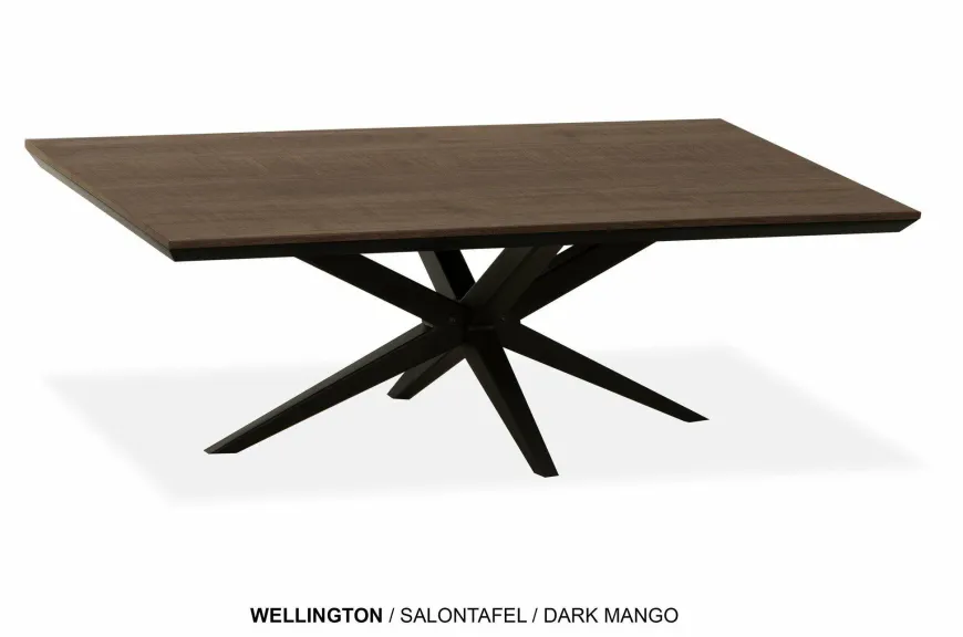 WoonMax Salontafel Wellington rechthoek Lamulux - 135 x 67 cm