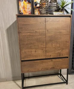 WoonMax Showroommodel - Milltown Wandkast met 2 deuren en 1 lade - 116 cm