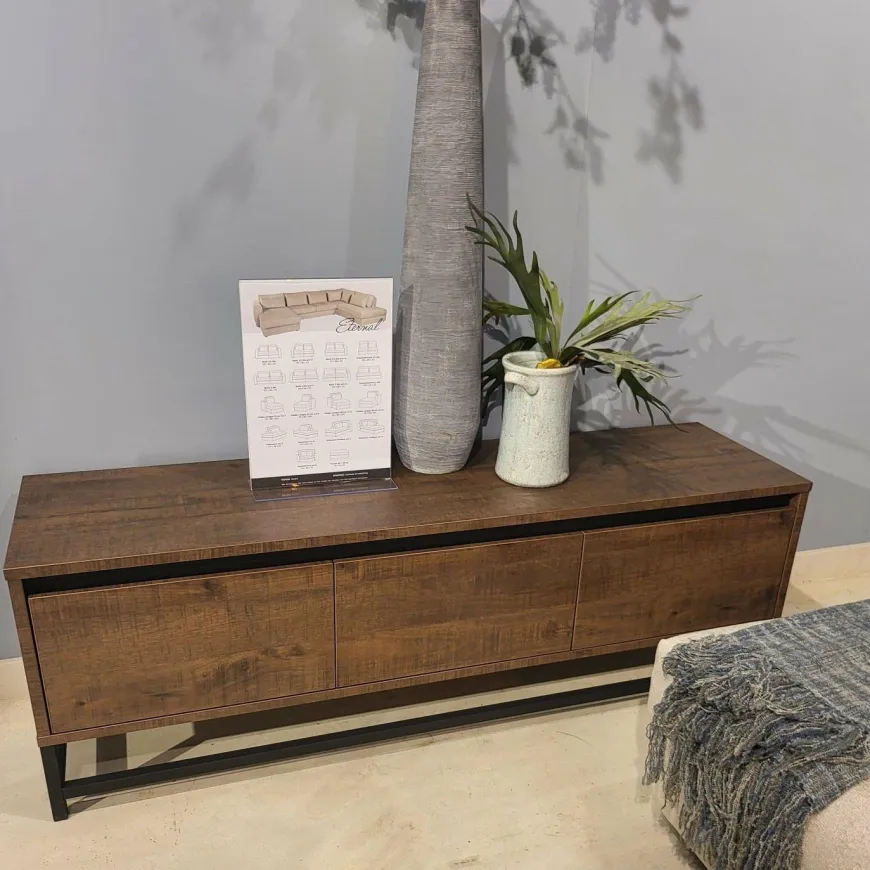 WoonMax Showroommodel - TV meubel Milltown 3 deuren - 165 cm