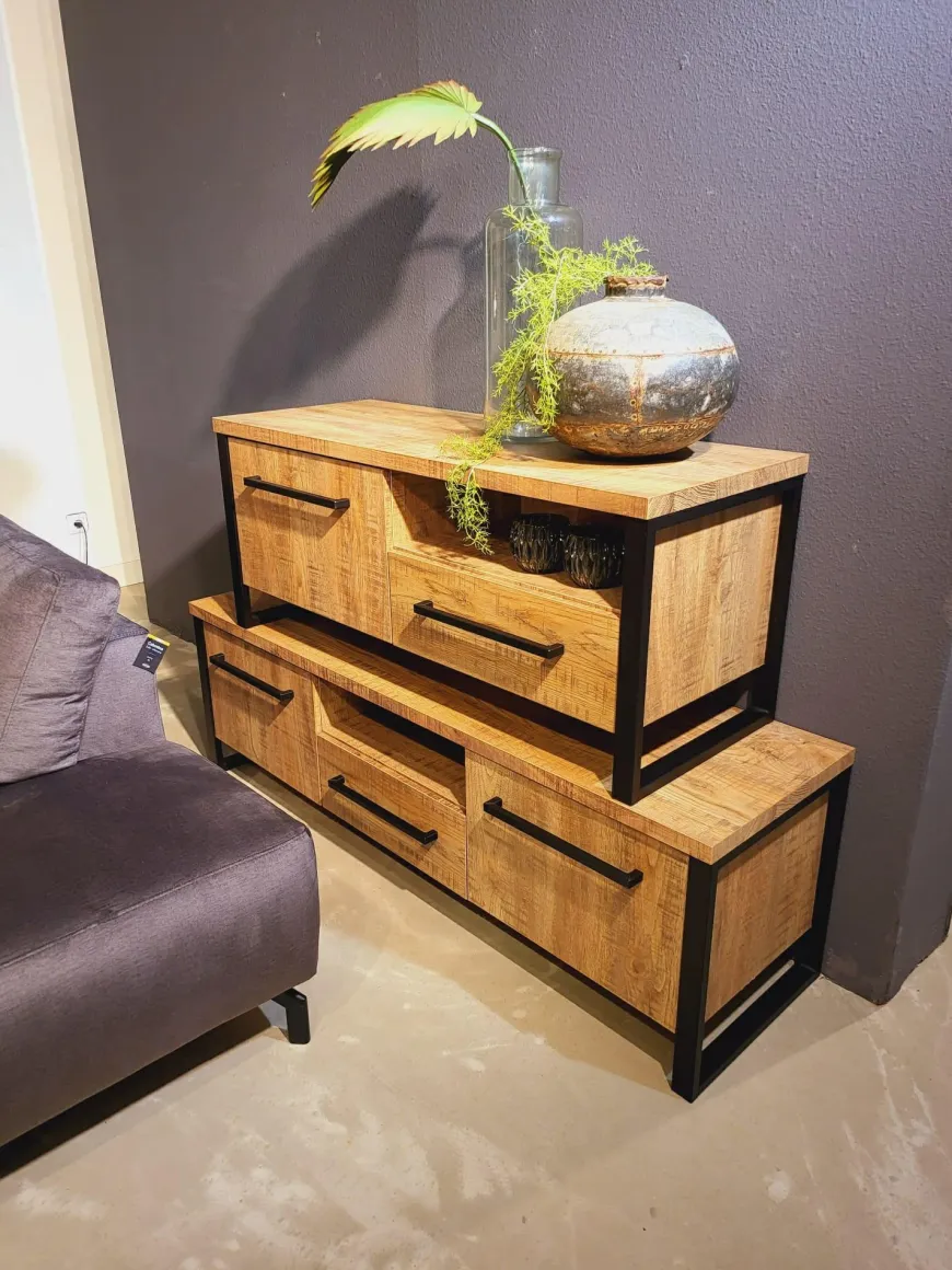 WoonMax Tv meubel Carriba Mango - Klein