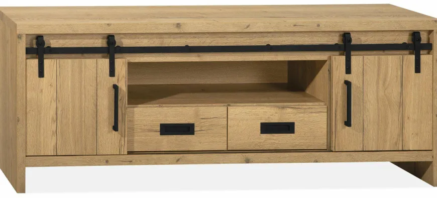 WoonMax TV meubel Cottage Natur 197 cm - Showroommodel