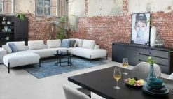 WoonMax TV meubel Milanello 3 deurs / 2 laden 208 cm