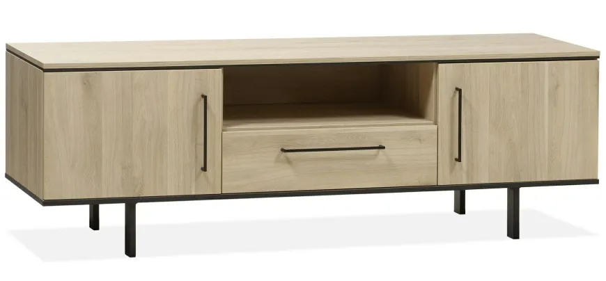 WoonMax Tv meubel Santorini Groot Fresh Oak - groot