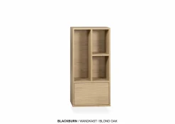WoonMax TV wandmeubel Blackburn maat S - Diverse elementen en kleuren