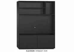WoonMax TV wandmeubel Blackburn maat L - Diverse elementen en kleuren