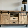WoonMax Vigo Dark Mango dressoir 2 deurs Lamulux