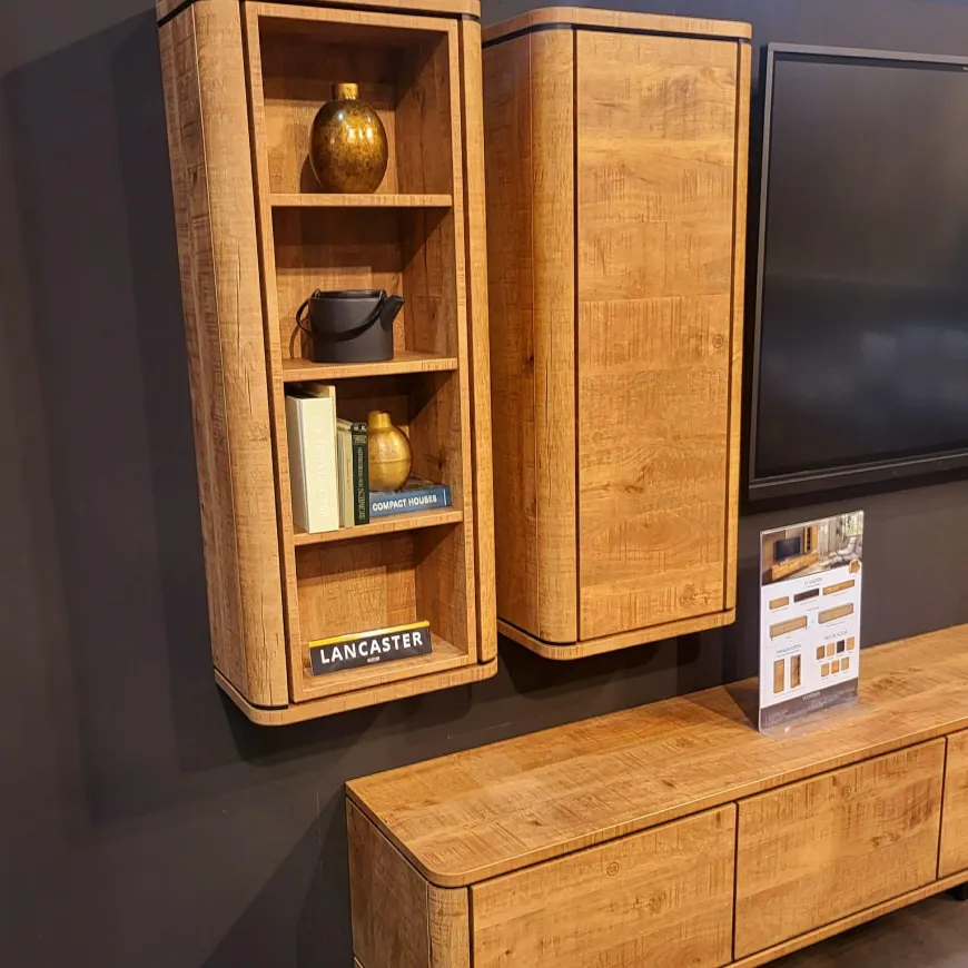WoonMax Wandkast Lancaster 1 deur - leverbaar in 7 kleuren