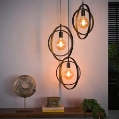WoonStijl Hanglamp 3L Turn around getrapt