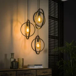 WoonStijl Hanglamp 3L Turn around getrapt