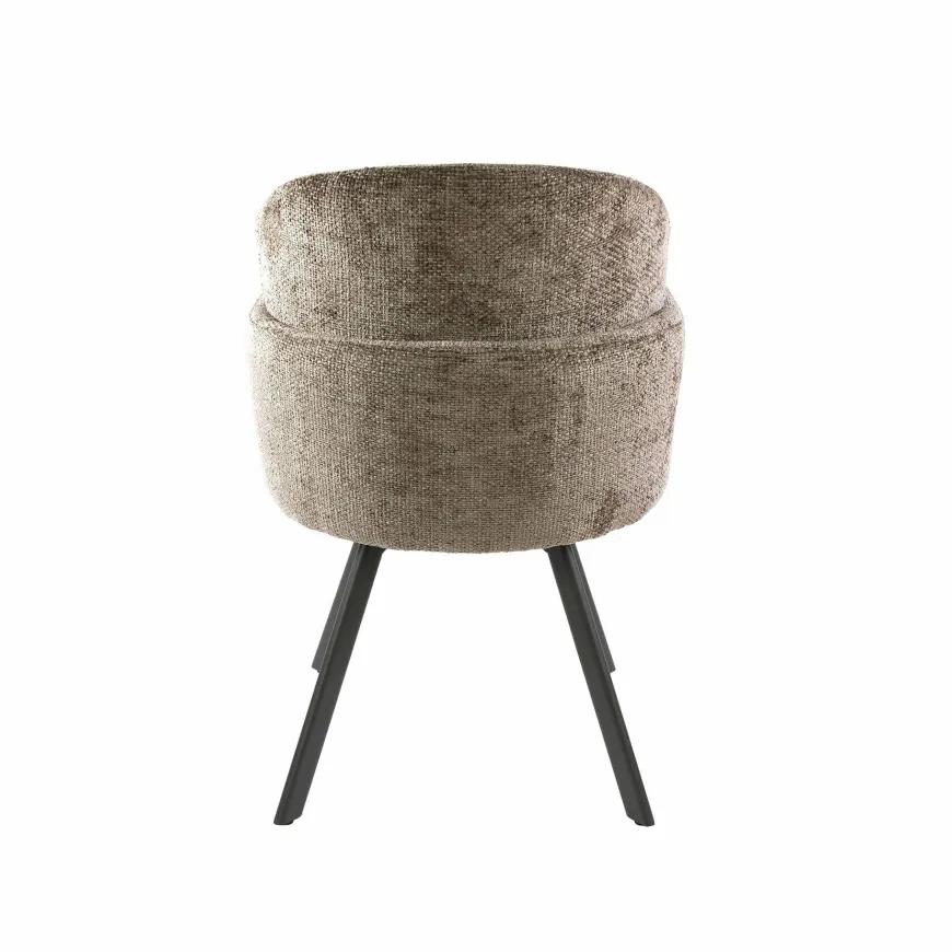WoonStijl Armstoel Embrace draaibaar - Hoven champagne